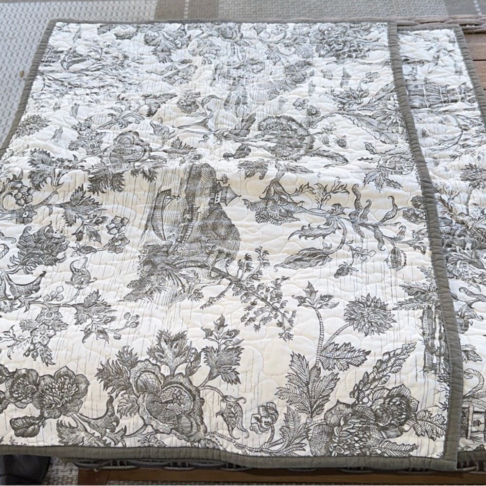 Target Home floral Print 2 Shams Queen 26”x20”